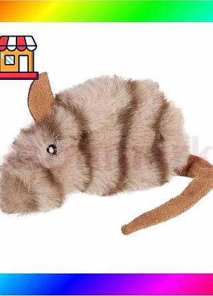 Bs игрушка для котов best mix мышка с кошачьей мятой gigwi refillable catnip, искусственный мех, кошач bas77/n