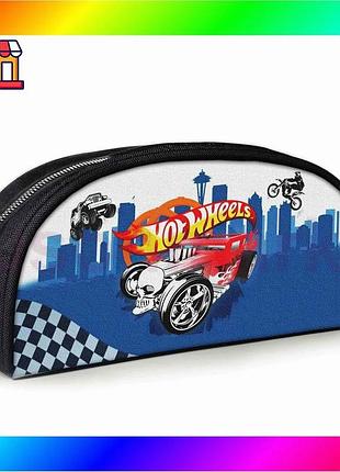 Bs пенал школьный hot best mix wheels черный для мальчика косметичка для карандашных ручек канцелярия bas77/n