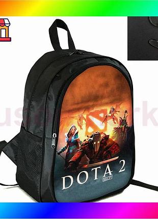 Bs городской рюкзак школьный best mix с принтом dota 2 для детей подростков спортивный универсальный ч bas77/n