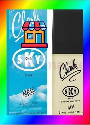 Bs charls sky sterling best mix parfums edt 100ml чоловіча туалетна вода аромат для впевнених чоловікі bas77/n