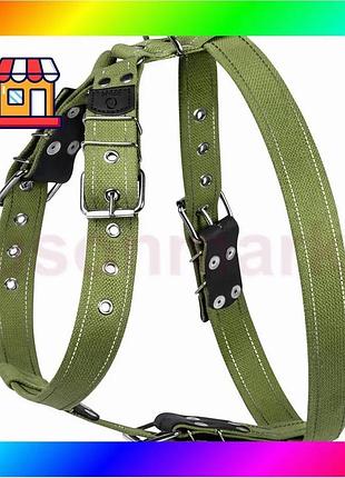Bs шлей х/б тасьма best mix collar брезент для великих собак №3 (ширина 35мм, а:72-94см, в:93-105см) bas77/n