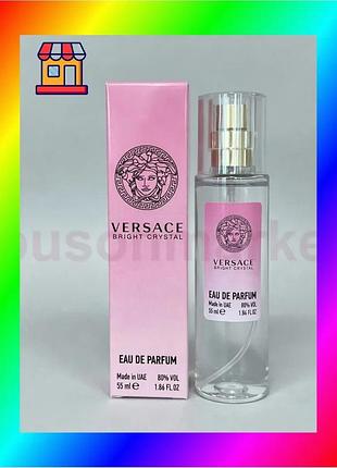 Bs versace bright crystal best mix парфумована вода 55 мл жіноча духи фруктово-квіткові для весни та л bas77/n