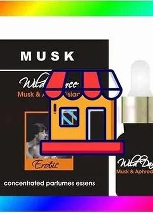 Bs концентрат феромонів унисекс best mix musk erotic 5 ml для залучення уваги і підвищення привабливос bas77/n
