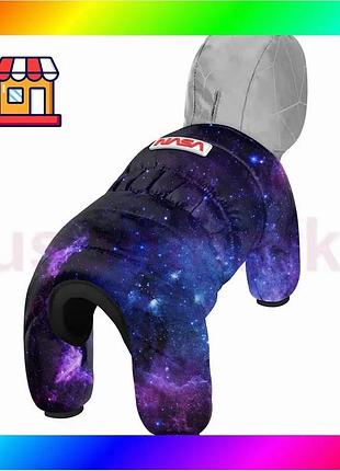 Bs комбинезон для собак best mix waudog clothes рисунок "nasa21", m47, в 69-72 см, с 41-44 см bas77/n