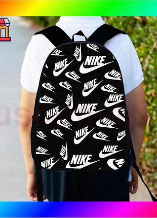 Bs рюкзак дитячий nike best mix чорний 34х27см міський ранець для хлопчика з принтом стильний рюкзак д bas77/n