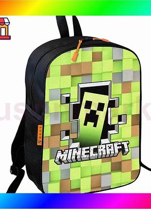 Bs рюкзак школьный детский best mix minecraft крипер черный для мальчика с принтом водонепроницаемый р bas77/n