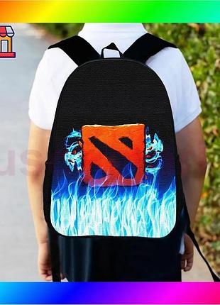 Bs рюкзак детский dota best mix 2 34х27 см черный городской ранец для мальчика. bas77/n