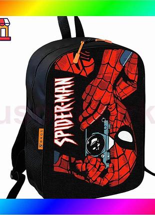 Bs рюкзак школьный детский best mix паук spider-man черный для мальчика средний водонепроницаемый рюкз bas77/n