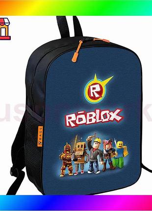 Bs рюкзак школьный детский best mix 36х27см roblox черный для мальчика стильный рюкзак для школы и про bas77/n
