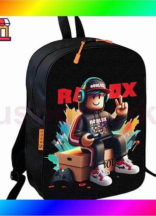 Bs рюкзак школьный детский best mix roblox черный 36х27 см для мальчика стильный рюкзак для школы и пр bas77/n