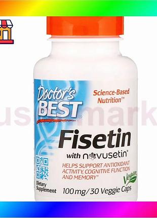 Bs поддержка мозга fisetin best mix из novusetin doctor's best 100 мг 30 капсул ноотроп для улучшения bas77/n