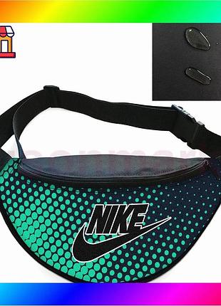 Bs сумка-бананка nike черная best mix универсальная с расширителем поясная сумка для мужчин и женщин ч bas77/n