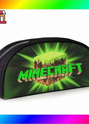 Bs пенал школьный minecraft best mix черный косметичка для мальчика с принтом для ручек и карандашей bas77/n