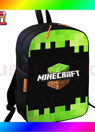 Bs рюкзак шкільний дитячий best mix 36х27см minecraft кріпер стильний рюкзак для хлопчика для школи та bas77/n