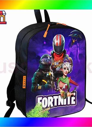 Bs рюкзак шкільний дитячий best mix fortnite 36х27см чорний для хлопчика стильний рюкзак для навчання bas77/n