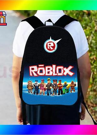 Bs рюкзак дитячий roblox best mix чорний 34х27 см міський ранець для хлопчика з принтом для школи та п bas77/n