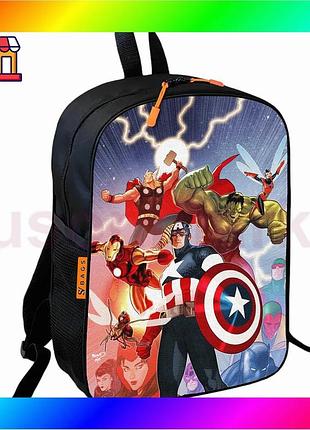 Bs рюкзак школьный детский best mix герои марвел черный 36х27 см для мальчика стильный рюкзак для школ bas77/n