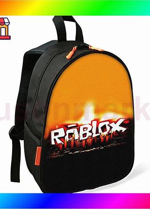 Bs рюкзак дитячий roblox best mix чорний для хлопчика шкільний міський водонепроникний з кишенею для з bas77/n