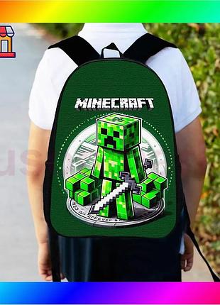 Bs рюкзак детский minecraft best mix крипер 34х27 см городской ранец для мальчика стильный рюкзак для bas77/n