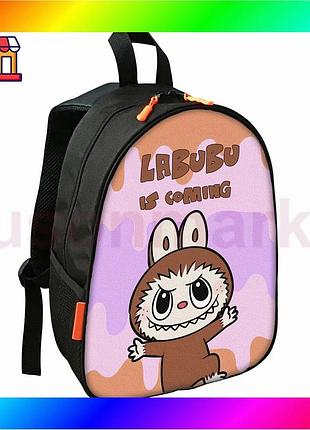 Bs детский рюкзак labubu best mix школьный водонепроницаемый для девочки мальчика с карманом универсал bas77/n
