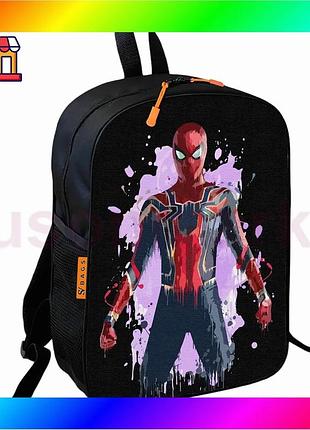 Bs рюкзак детский школьный best mix паук spider-man водонепроницаемый для мальчика черный универсальны bas77/n