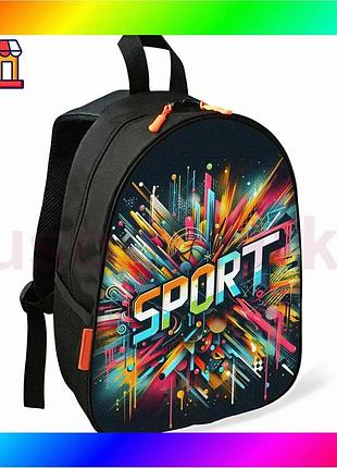 Bs рюкзак детский sport best mix для мальчика черный школьный городской водонепроницаемый для книг и т bas77/n