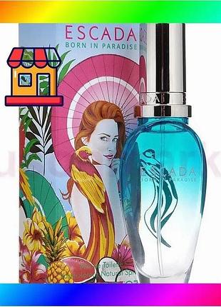 Bs escada born in best mix paradise 100 ml женский парфюм фруктовый цветочный аромат для офиса и роман bas77/n