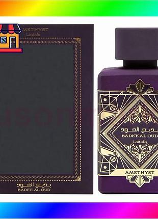Bs lattafa badee al best mix oud amethyst парфюмированная вода 100 мл ароматический унисекс для женщин bas77/n