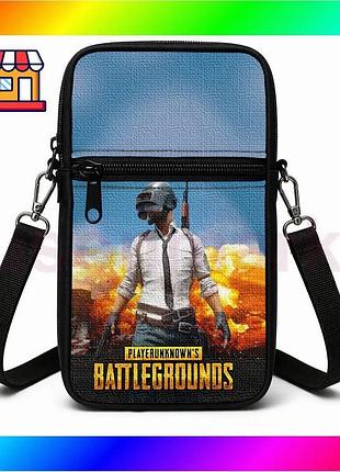 Bs сумка-чохол для телефону best mix pubg дитяча водонепроникна через плече міні-сумка для хлопчиків т bas77/n
