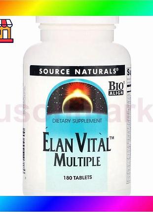 Bs мультивитамины elan vital best mix multiple source naturals 180 таблеток для энергии иммунитета вит bas77/n