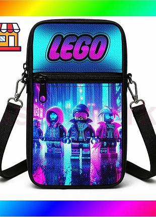 Bs сумка-чехол для телефона best mix lego водонепроницаемая детская сумка через плечо для мальчиков и bas77/n