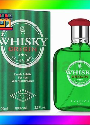 Bs evaflor whisky origin best mix туалетная вода 100мл для мужчин аромат для уверенных стильных мужчин bas77/n