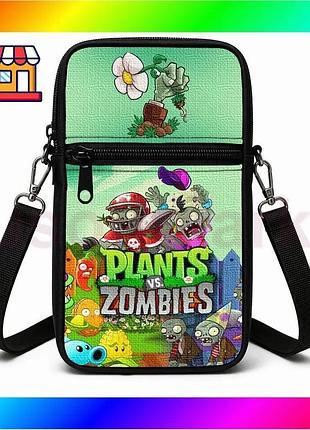 Bs сумка для телефона best mix plants vs. zombies водонепроницаемая детская сумка через плечо для маль bas77/n