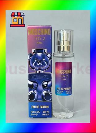 Bs парфюмерная вода moschino best mix toy 2 pearl 55 мл женская фруктово-цветочная парфюмерия для женщ bas77/n