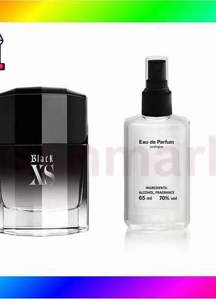 Bs мужской парфюм paco best mix rabanne black xs 65 мл восточный древесный аромат для мужчин туалетная bas77/n