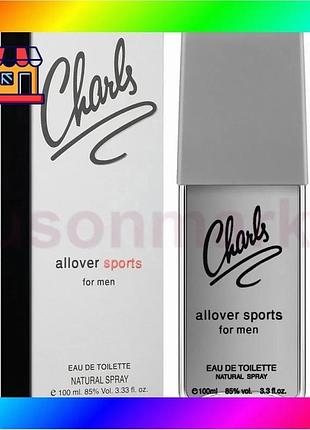 Bs charls allover sports best mix sterling parfums edt 100ml чоловіча туалетна вода аромат для активно bas77/n