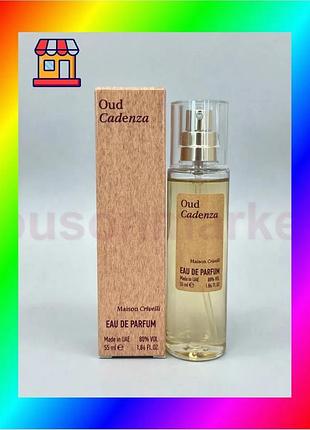 Bs maison crivelli oud best mix cadenza 55мл парфюмерная вода унисекс аромат для вечерних выходов духо bas77/n