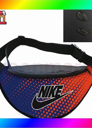 Bs сумка-бананка nike черная best mix универсальная с расширителем поясная сумка для мужчин и женщин ч bas77/n