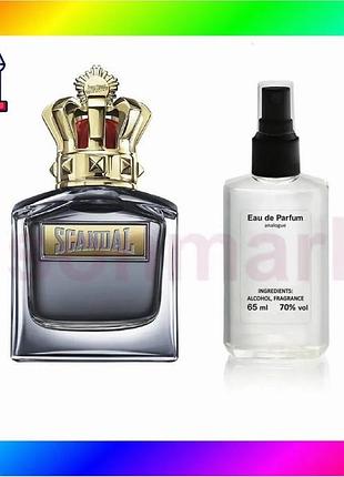 Bs мужской парфюм jean best mix paul gaultier scandal pour homme 65мл восточный аромат для мужчин парф bas77/n