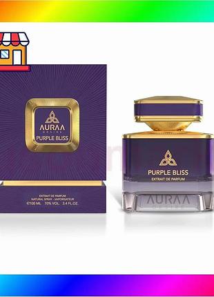 Bs auraa desire purple best mix bliss парфюмированная вода 100 мл унисекс древесные пряные духи аромат bas77/n