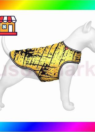 Bs курточка-накидка для собак best mix waudog clothes, малюнок "бетмен ескіз", xl, а 47 см, b 68-80 см bas77/n