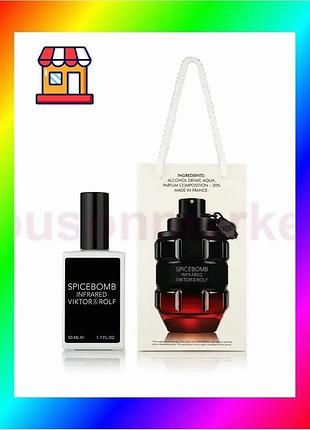 Bs viktor rolf spicebomb best mix infrared духи 50ml мужской аромат восточный пряный парфюм для мужчин bas77/n