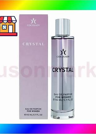 Bs женский парфюм cocolady best mix crystal 110мл аромат versace bright crystal фруктово-цветочный для bas77/n