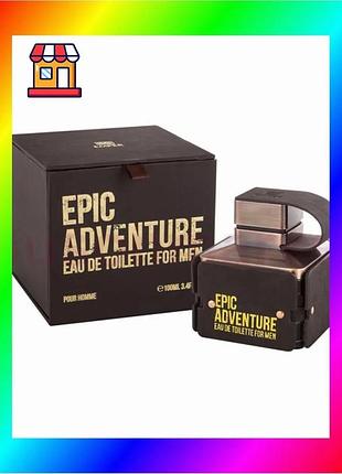 Bs туалетна вода epic best mix adventure emper для чоловіків 100 мл свіжий аромат для впевнених чолові bas77/n