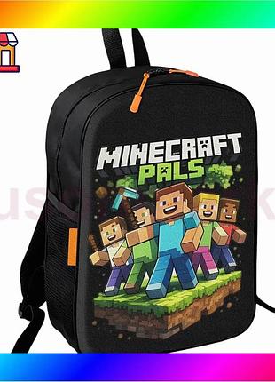 Bs рюкзак школьный детский best mix minecraft крипер 36х27 см для мальчика средний стильный рюкзак для bas77/n