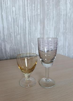 Винтажные рюмки советского периода