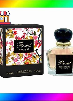 Bs парфюмерная вода floral best mix milestone для женщин 100 мл женский аромат цветочный парфюм bas77/n