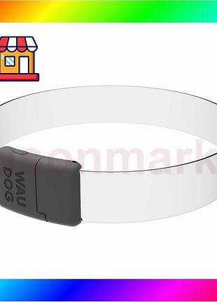 Bs ошейник для собак best mix с подсветкой waudog led, rgb, type-c, регулируемый, ш 25 мм, дл 60 см bas77/n