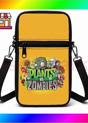 Bs сумка-чохол для телефону best mix plants vs. zombies дитяча водонепроникна міні-сумка через плече д bas77/n