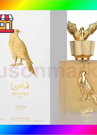 Bs lattafa shaheen gold best mix парфюмированная вода 100 мл унисекс аромат для мужчин и женщин bas77/n